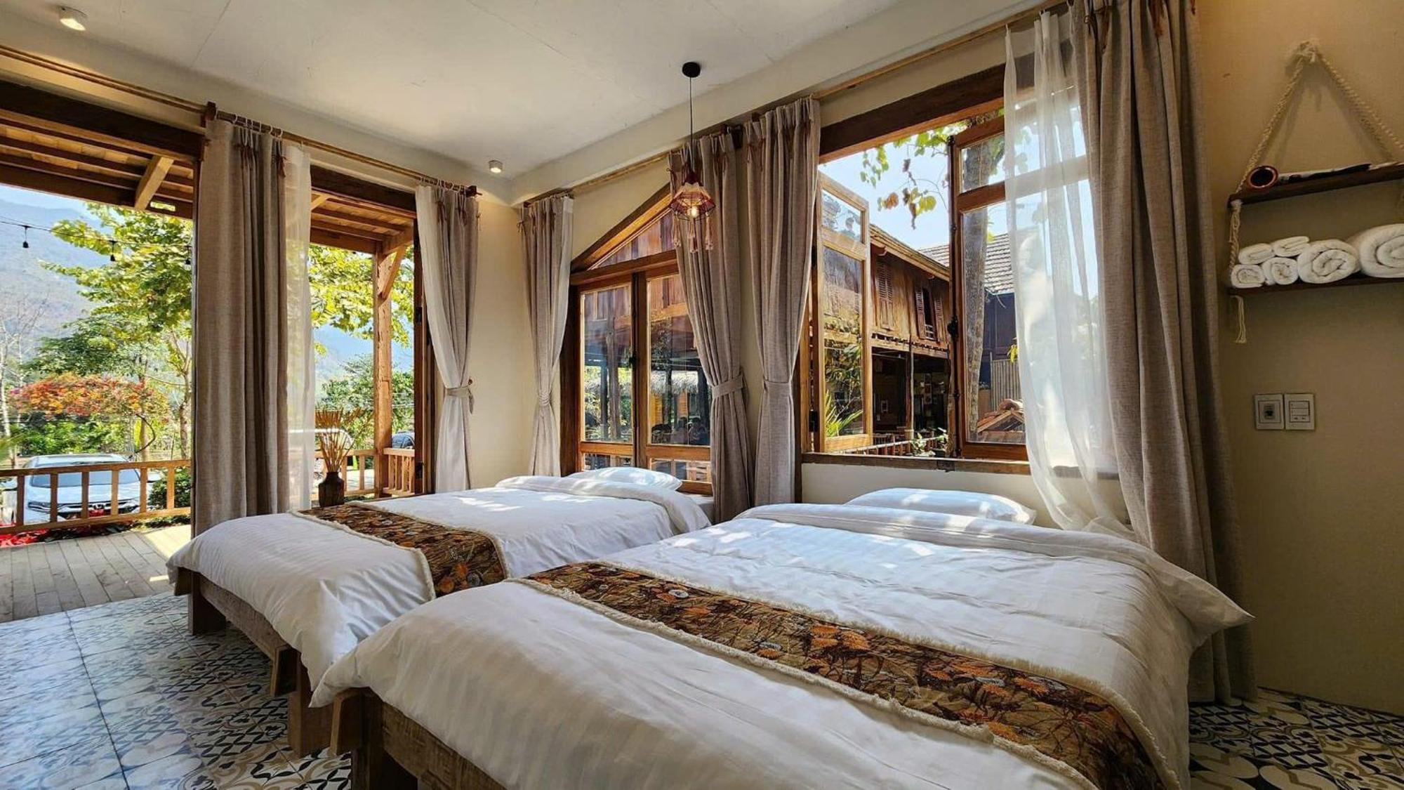 Mai Chau 4 Seasons Bungalow & Hotel Eksteriør bilde