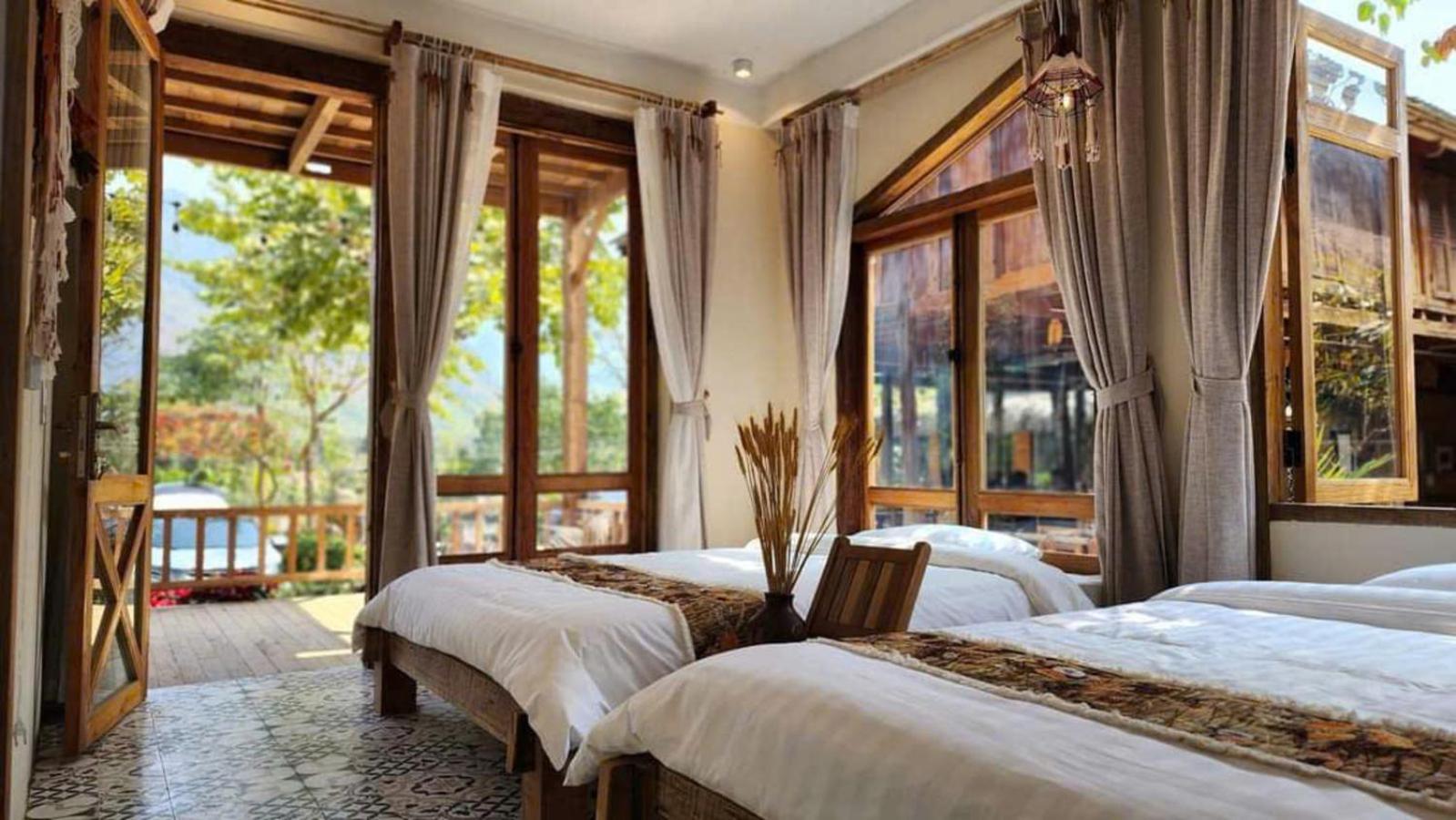 Mai Chau 4 Seasons Bungalow & Hotel Eksteriør bilde